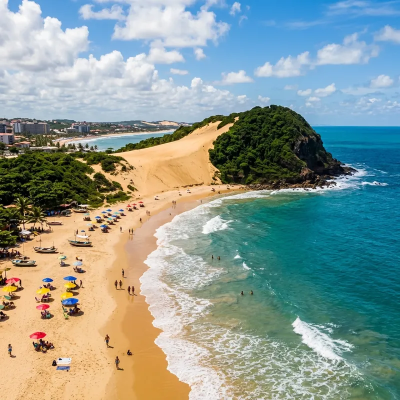 Plage de Ponta Negra et Morro do Careca